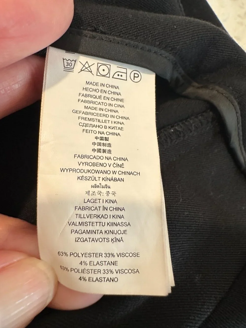 Michael Kors Black Dress Pants Women's Size 4 Mid-Rise Slim Fit Trousers